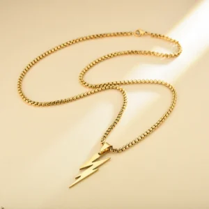 Golden Voltage Necklace